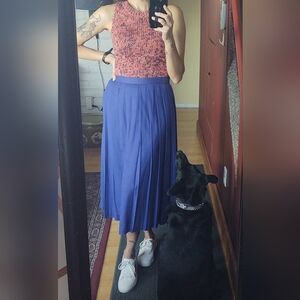 Vintage Pleated Skirt